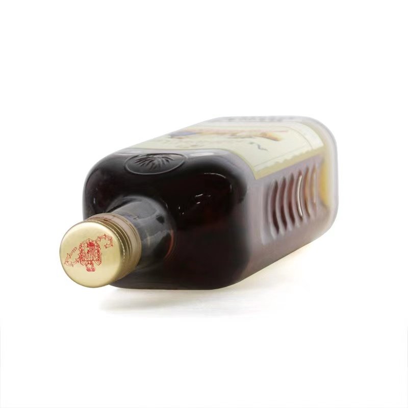 Factory Thick Bottom Vodka Whisky Sherry 375ml 500ml 750ml Glass Bottle With Cork Cap For Liquor Glass Bottle