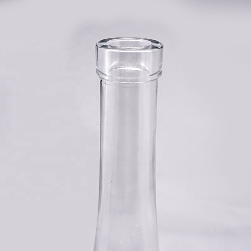 super flint high end bell shaped water soda juice glass bottle with screw cap 375ml 500ml beverage alcohol liquor bottle glas