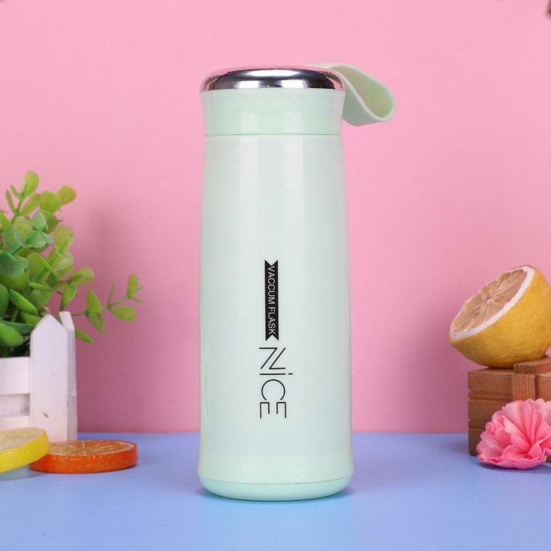Wholesale Couple Ness Glass Water Bottle 400ml Portable Hand Cup Unisex Gym Activities Internet Celebrity Store Opening Gift Cup