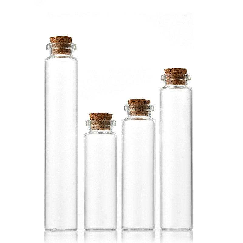 Cork stopper powder glass bottle 30ml 5ml 7ml 8ml 10ml 12ml 15ml injection medicine beauty salon