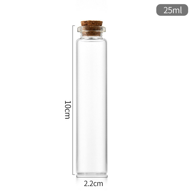 Cork stopper powder glass bottle 30ml 5ml 7ml 8ml 10ml 12ml 15ml injection medicine beauty salon