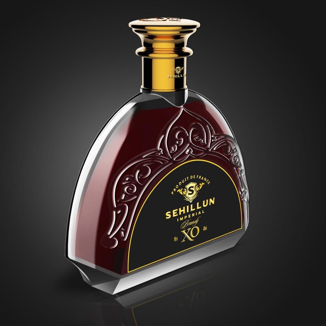 glass bottle manufacture 700ml 750ml liquor glass bottle for liquor spirts brandy bottle