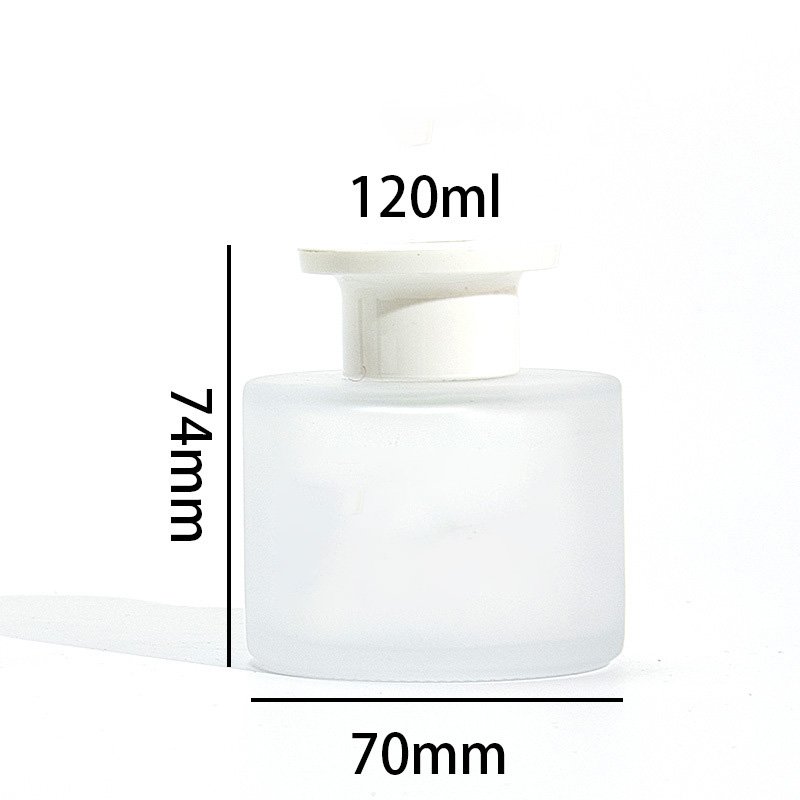 Home Fragrance Black Reed Diffuser Glass Bottle empty transparency bottle luxury Diffuser Bottles 200ml