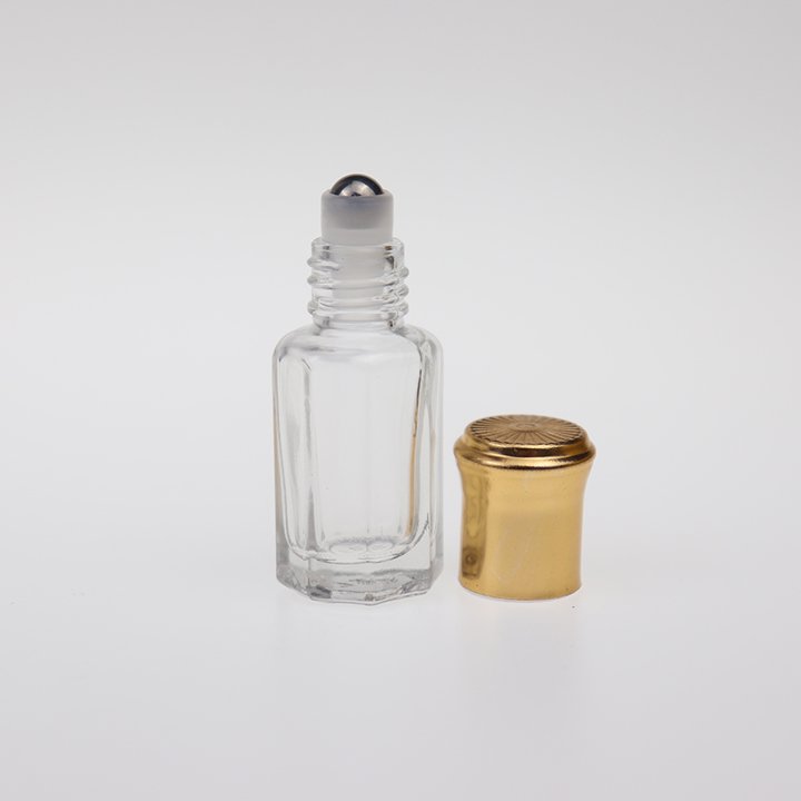 3ml 6ml 12ml attar oil perfume roll on glass oud bottle for essential oil