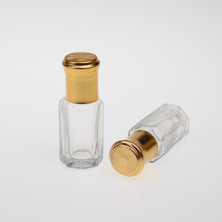 3ml 6ml 12ml attar oil perfume roll on glass oud bottle for essential oil