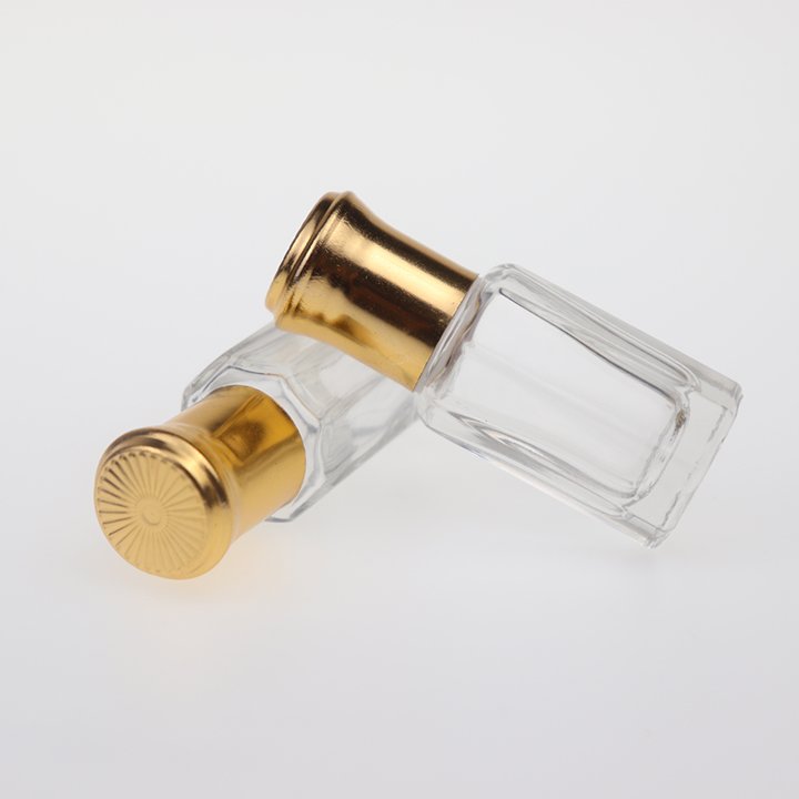 3ml 6ml 12ml attar oil perfume roll on glass oud bottle for essential oil