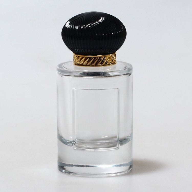 luxury custom perfume glass bottles with cap from europe round 30ml 50ml 100ml atomizer spray perfume glass bottles