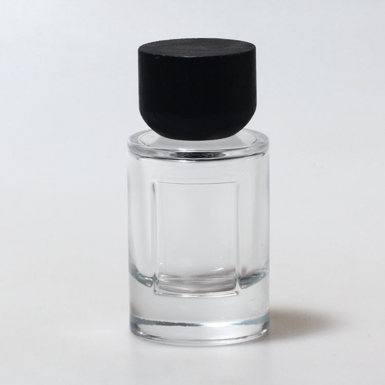 luxury custom perfume glass bottles with cap from europe round 30ml 50ml 100ml atomizer spray perfume glass bottles