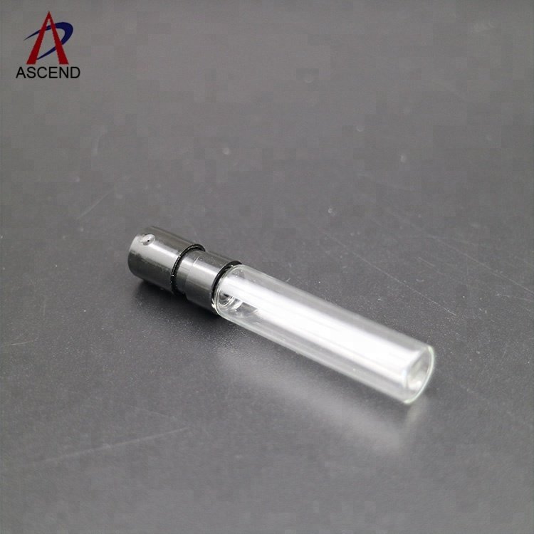 hot sale 1.5ml 2ml 2.5ml glass perfume vial bottle small sample perfume bottle refill perfume sprayer
