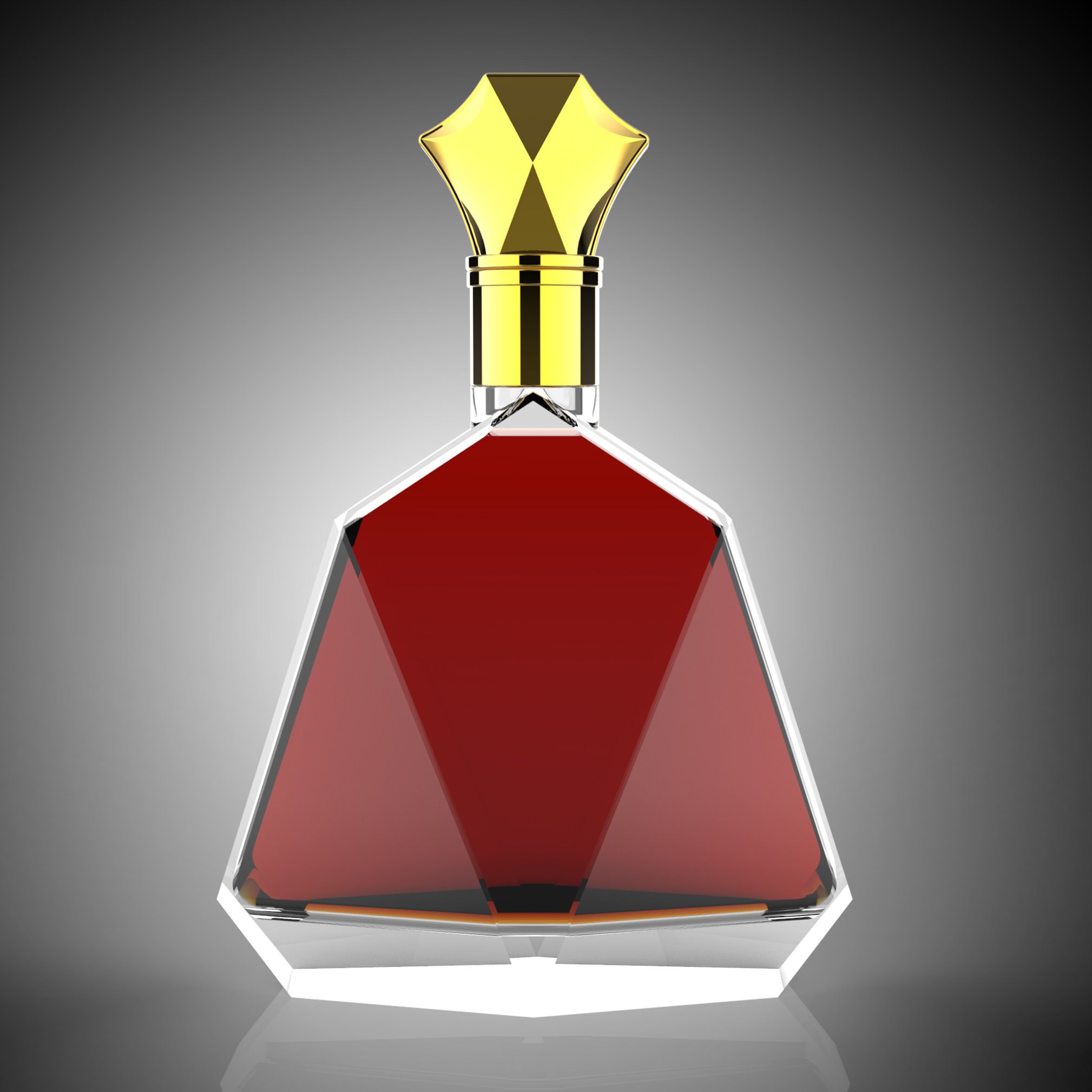 Factory Customized 500ML 700ML 750ML 1000ML Liquor Spirits Bottle For alcohol Vodka Gin Whiskey Tequila Glass Bottle