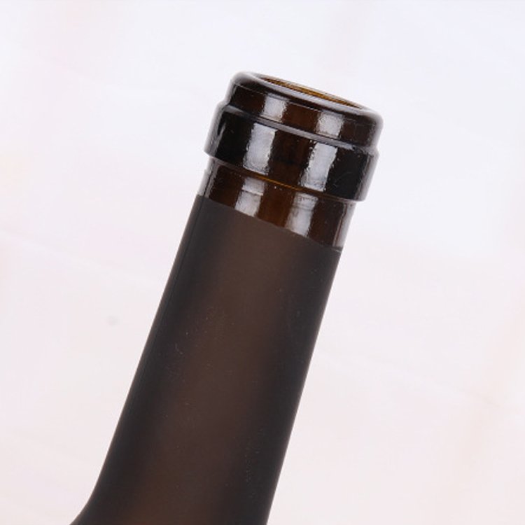 Manufacture price custom empty clear round red wine bottles 750 ml glass with t-cork