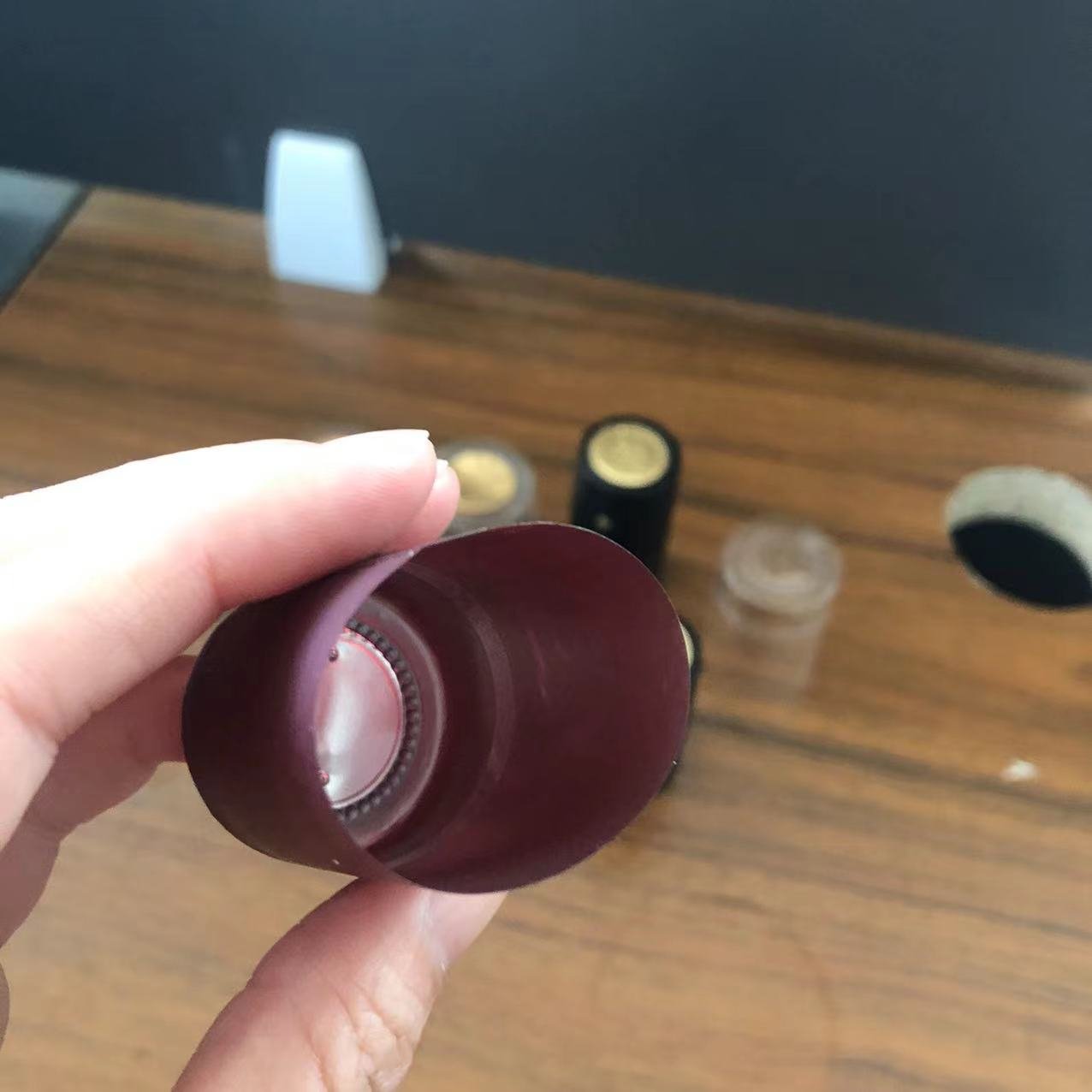Colorful PVC Tear Tape for Wine Bottle Heat Shrink Film Cap Sealing Cover for Glass Bottles