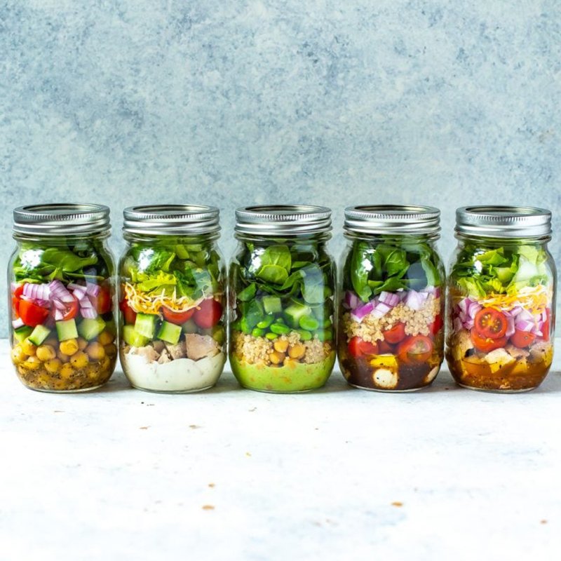 500ml glass mason jar, airtight glass jar for coffee, jam, tea