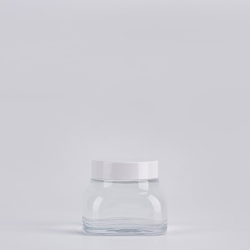 50g 100g 40ml 100ml 120ml lotion clear glass bottles beauty product packaging