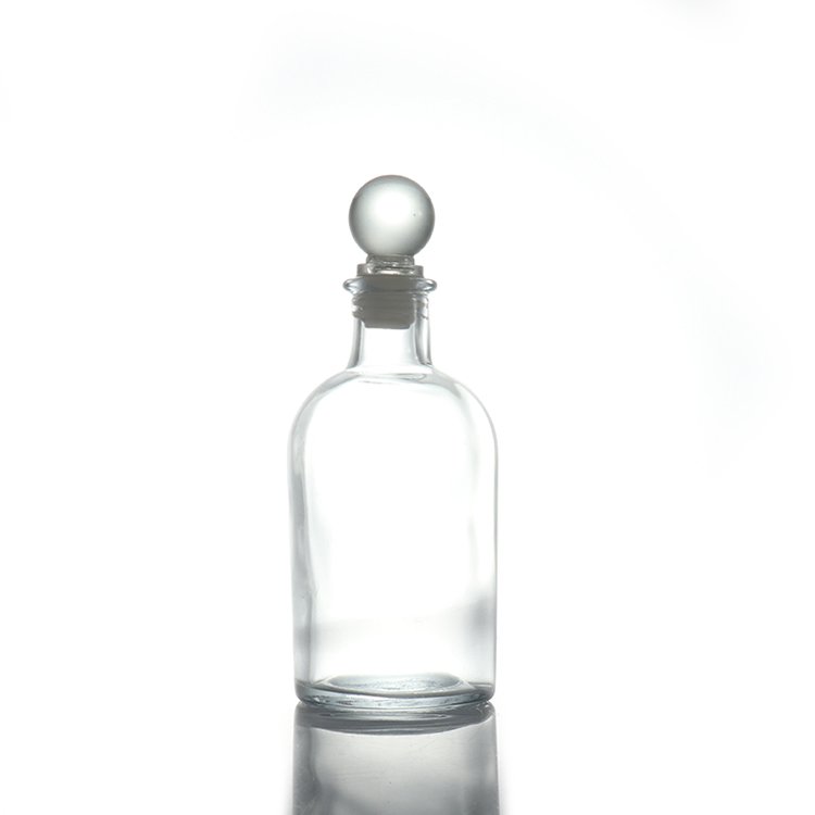 Wholesale 50ml 150 Aroma Reed Diffuser Empty Glass Bottle With Stick Cap