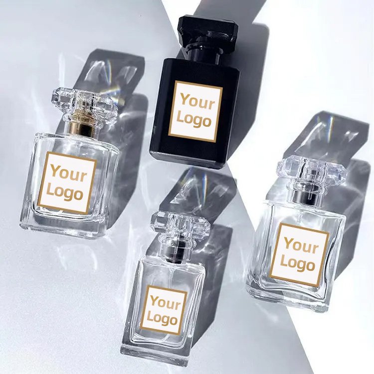Luxury Empty 30ml 50ml 100ml Glass Refillable Empty Perfume Bottle Custom Logo Perfume Spray bottle With Box