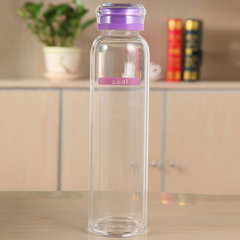 New Arrive Slim Design Dream Water Cup Bottle Brief Sport High Quality Portable Trinkflasche Drinkware Glass Bottle