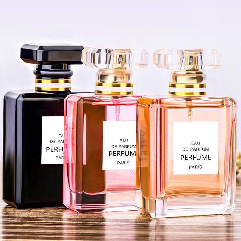50ml clear gold wholesale,oil spray bottle black bulk luxury empty glass refillable perfume bottles/