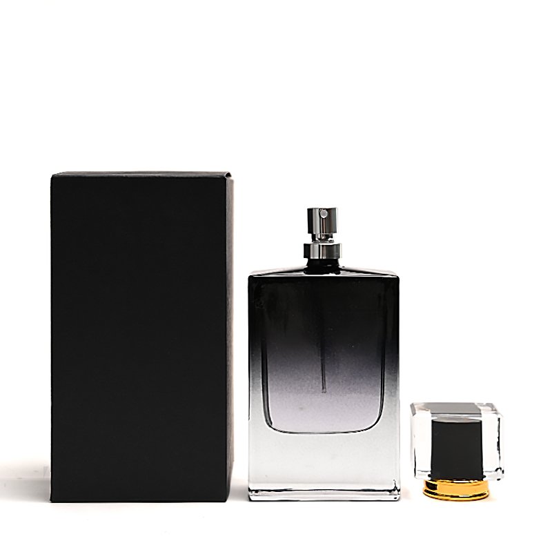 Hot Sale Luxury 30ml 50ml 100ml Custom Logo Empty Rectangular Glass Perfume Bottle Packaging Box