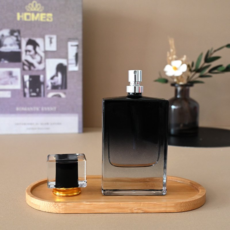 Hot Sale Luxury 30ml 50ml 100ml Custom Logo Empty Rectangular Glass Perfume Bottle Packaging Box