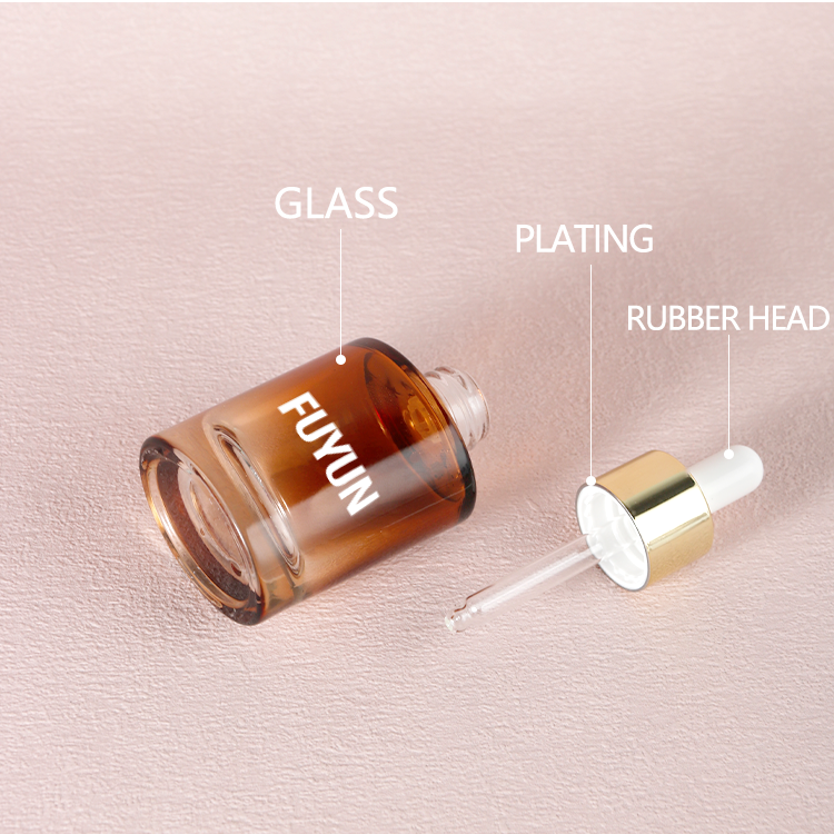 OEM ODM Glass Dropper Bottle Black Amber Essential Oil With Dropper Bottle 20ml 30ml 50ml Glass Bottle Packaging