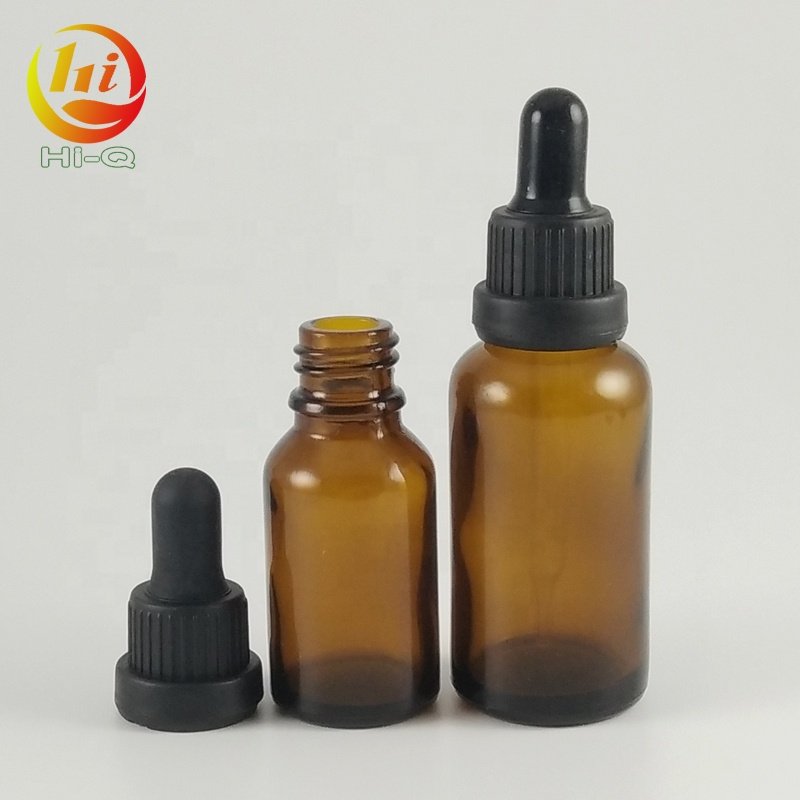 custom tamper proof evident lid 15ml essential oil bottle 15 ml amber glass bottle with dropper