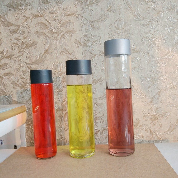 Custom 250 ml/375/800/500ml voss water glass bottle wholesale