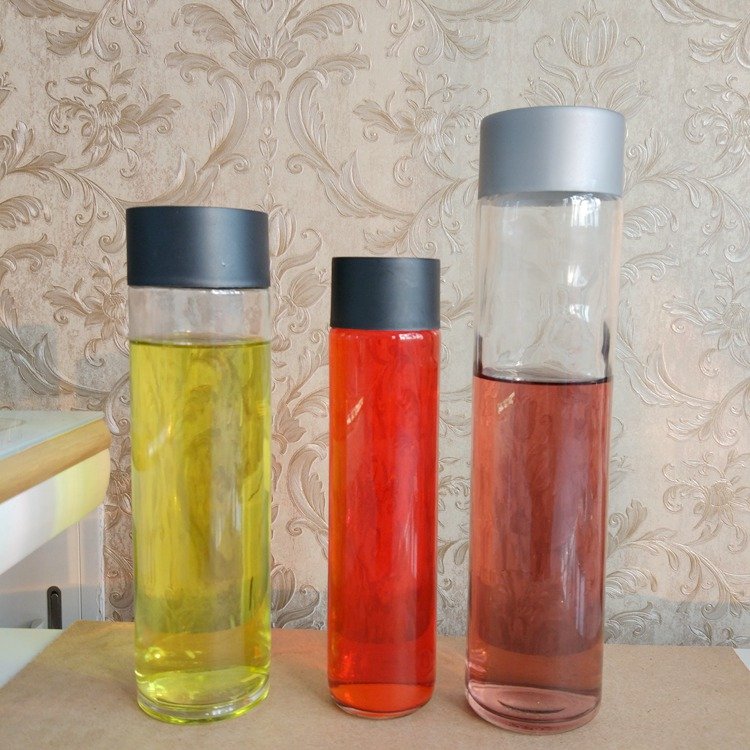 Custom 250 ml/375/800/500ml voss water glass bottle wholesale