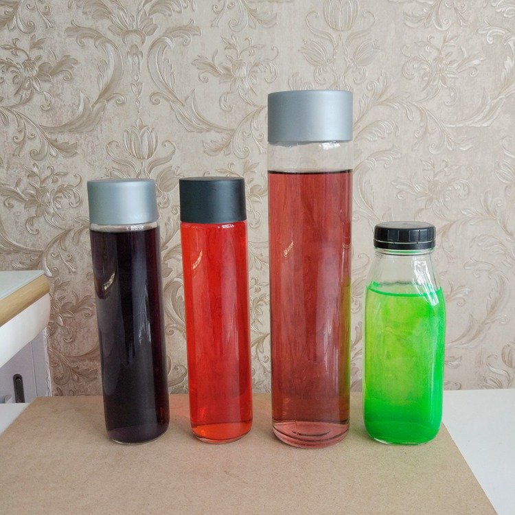 Custom 250 ml/375/800/500ml voss water glass bottle wholesale