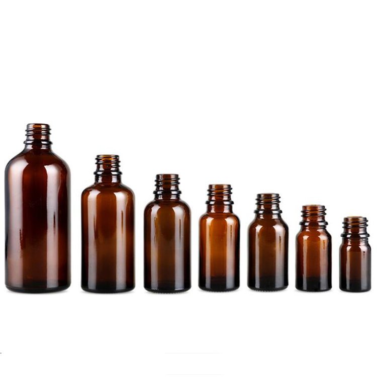 Customized refillable 15 ML 0.5oz 0.5 OZ Glass Dropper bottle With Transparent Clear Hood Lid Cover