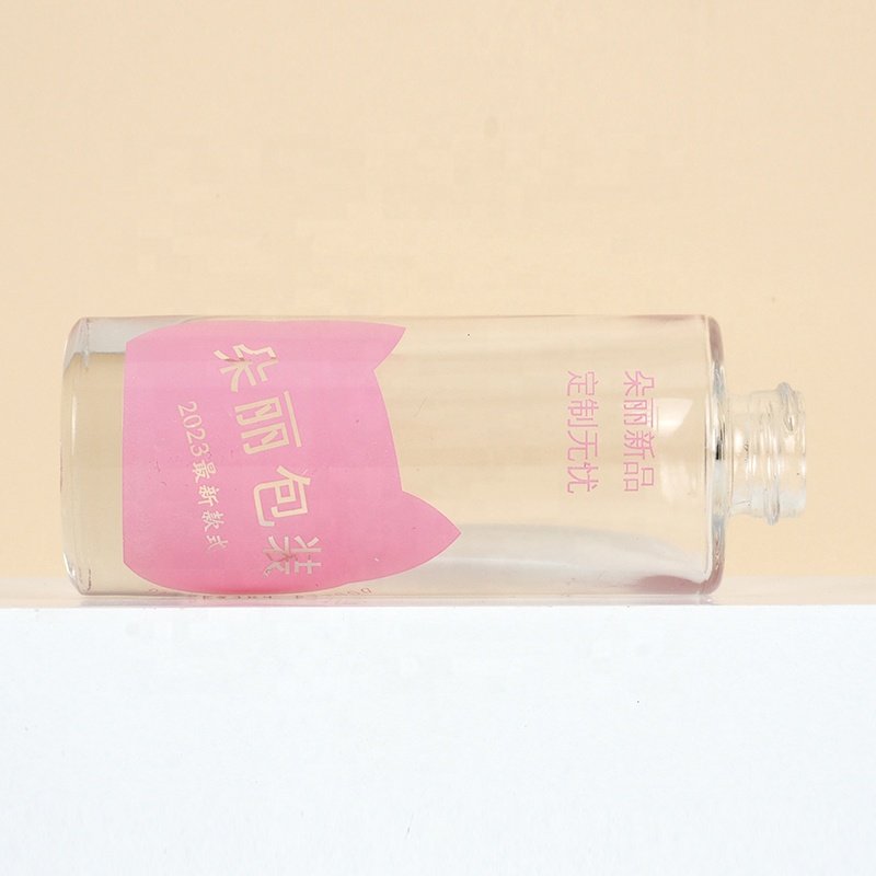 New style 30ml Cute cat ears children's liquid foundation glass bottle lotion bottle customization in factory stock