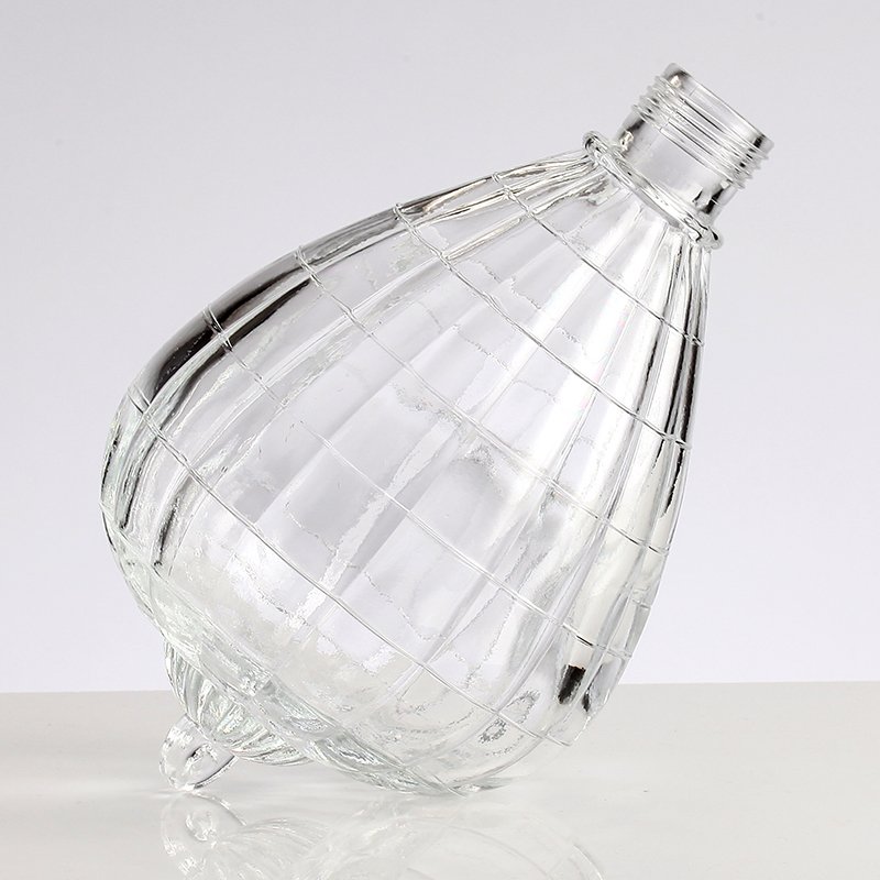 glass bottle fabrikrique de flacons en verres 50 bouteille en cristal pour alcool forme coeur
