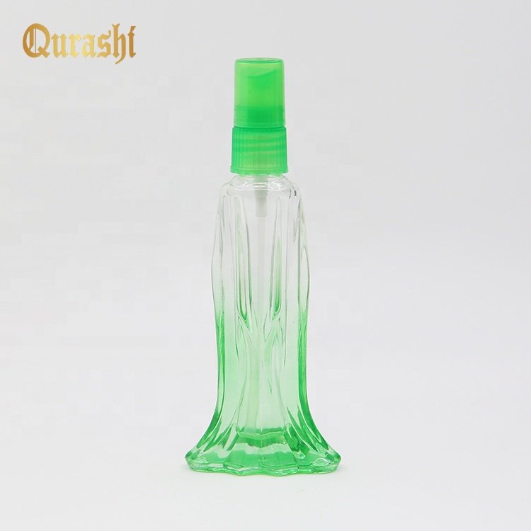 15ml colorful fish shape perfume glass bottle with pump spray