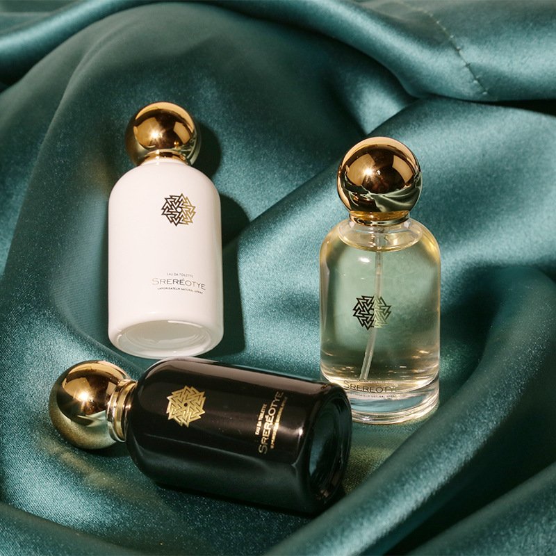 New Design Cylinder 30mL 100mL luxury glass perfume empty glass cosmetic container package 50 ml perfume bottle with box