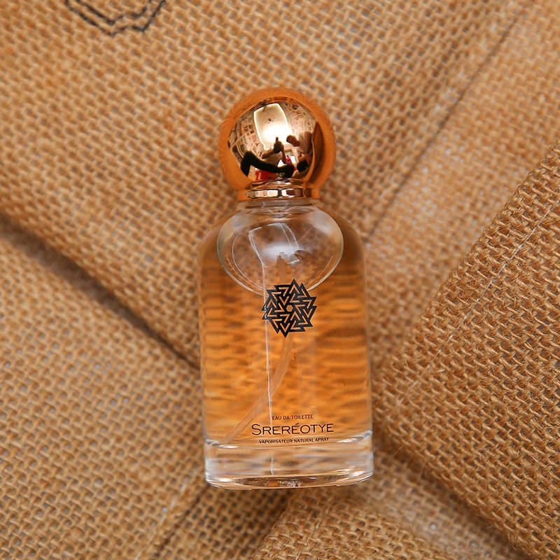 New Design Cylinder 30mL 100mL luxury glass perfume empty glass cosmetic container package 50 ml perfume bottle with box