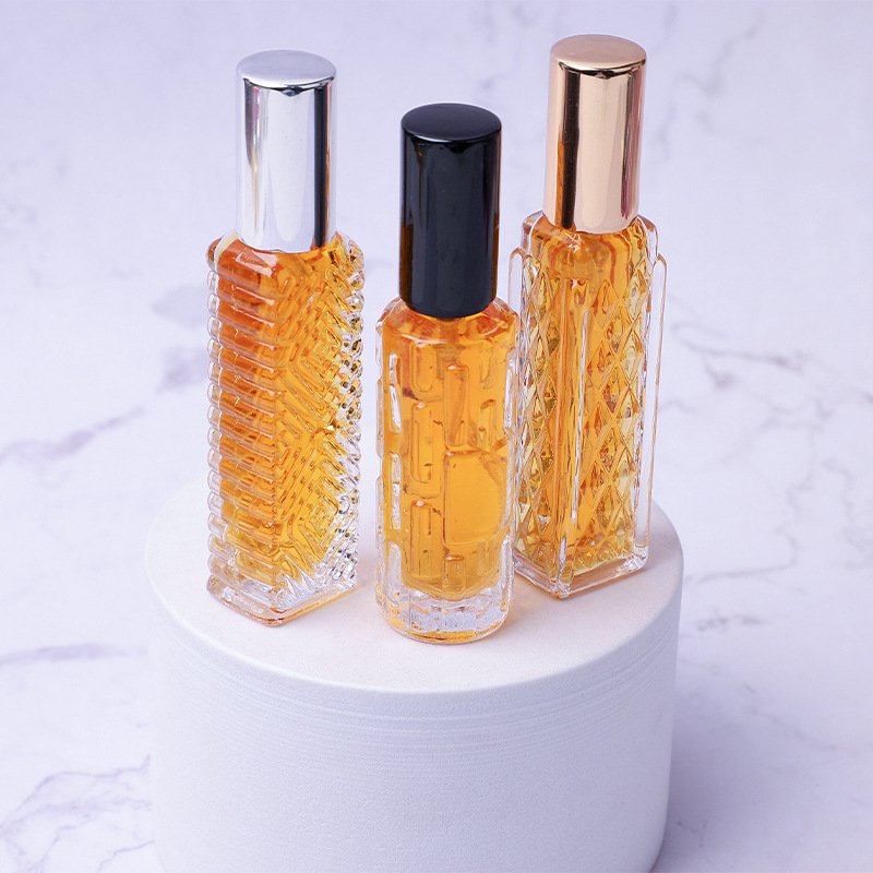 Wholesale Price 10ml 12ml Perfume Glass Bottle Anodized Aluminum Spray Head Cosmetic Packaging Empty Bottle Perfume Spray Bottle