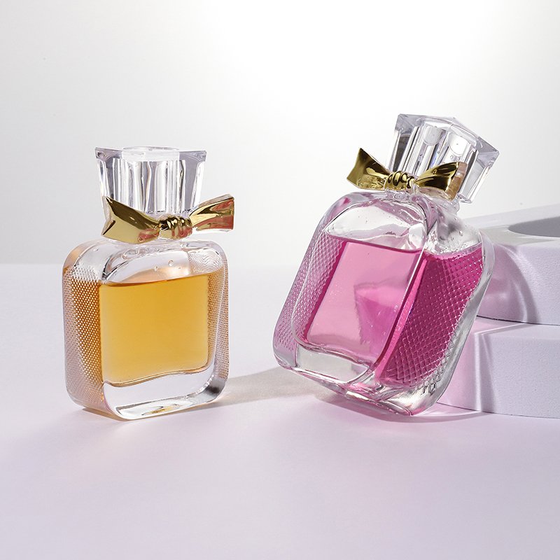 New Design High Quality 50ml Glass Bottle Cosmetic Packaging Empty Spray Bottle 30ml Glass Perfume Bottles