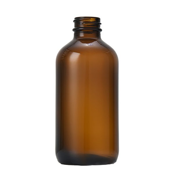 Wholesale Custom Boston Bottles with Stainless Steel Pump Lid Glass Liquor Soap Bottle