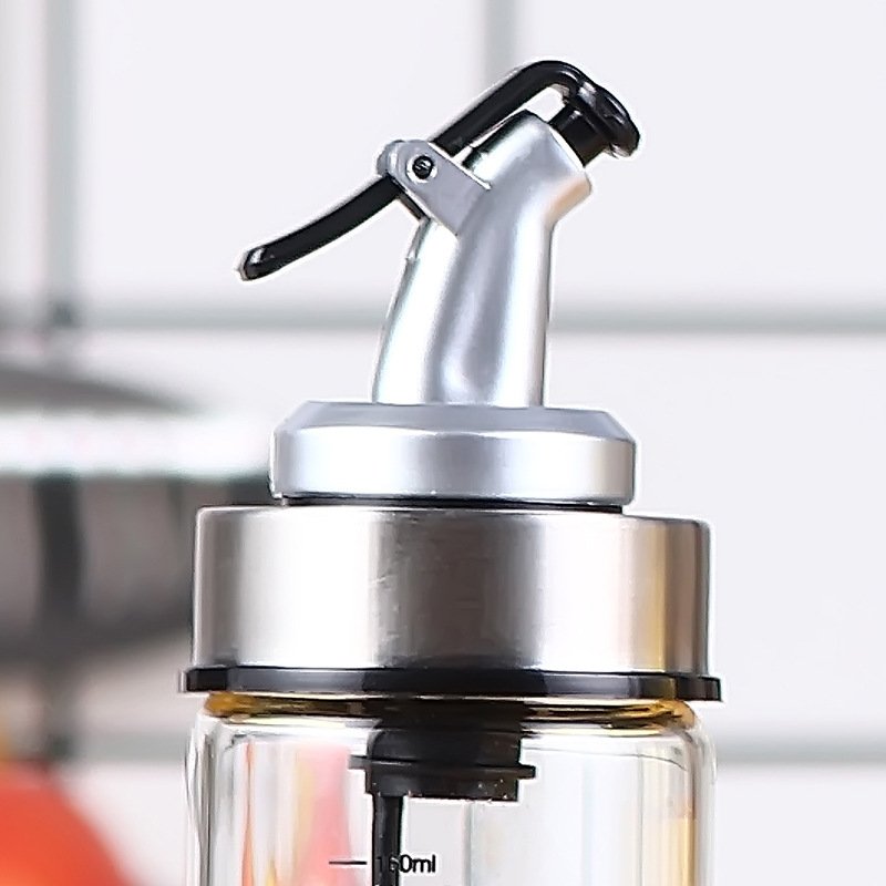 Kitchen Oil dispenser Bottle Oil Pot Dispenser Tea Pot Soy Sauce Bottle Vinegar Glass Bottle