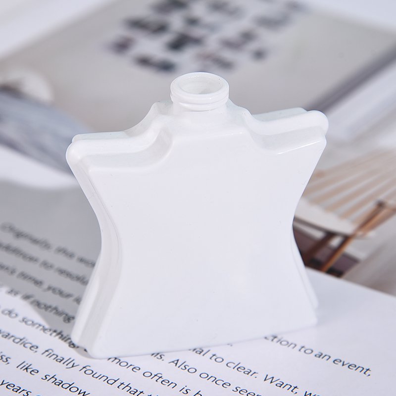 Newly designed 25ml perfume glass bottle White Starry Sky perfume bottle can be refilled glass bottles
