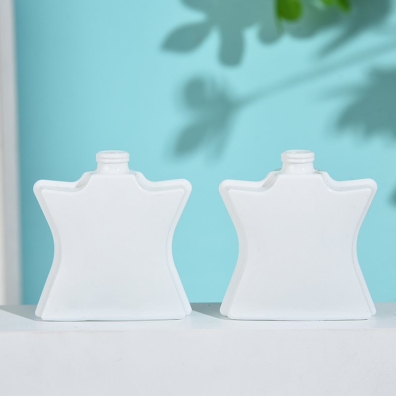 Newly designed 25ml perfume glass bottle White Starry Sky perfume bottle can be refilled glass bottles