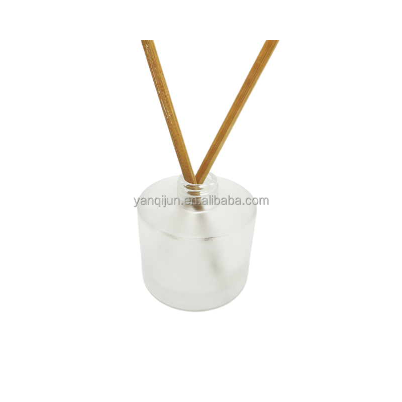 Empty Luxury Perfume bottle Clear Round Glass Reed Diffuser Bottle Aromatherapy Bottles