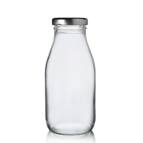 Unique Quality Of Clear Transparent Glass Bottles With Metal Cap 750ml Glass Bottles Milk Bottle Customized Size Bulk Quantity
