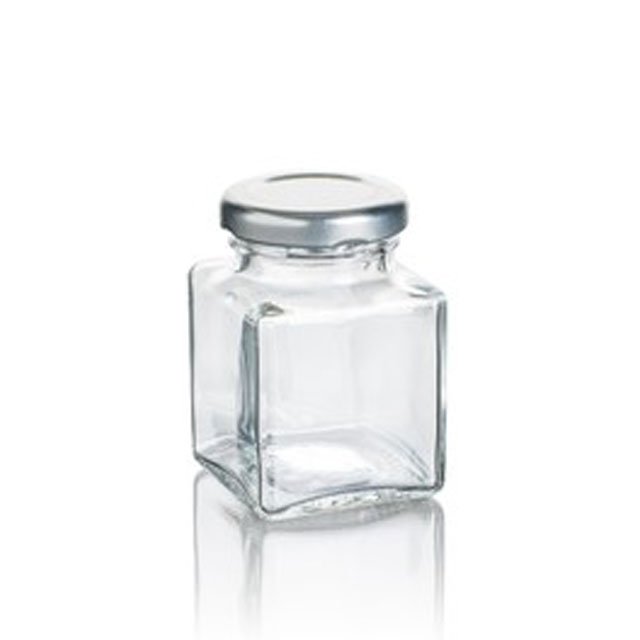 Empty 240Ml 250Ml 370Ml Glass Honey Container Sweet Preserve Round Seasoning Glass Bottle Jar Chili Sauce With Twist-Off Lug Lid
