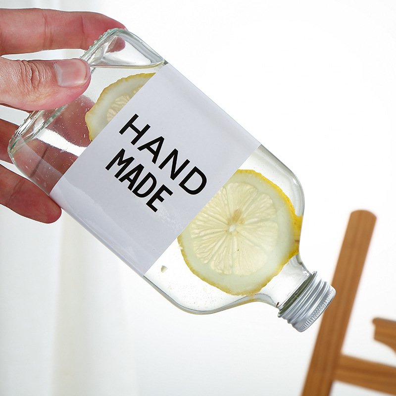 Custom Logo Bulk Empty 250ml 350ml 500ml Glass Bottles Manufacturing