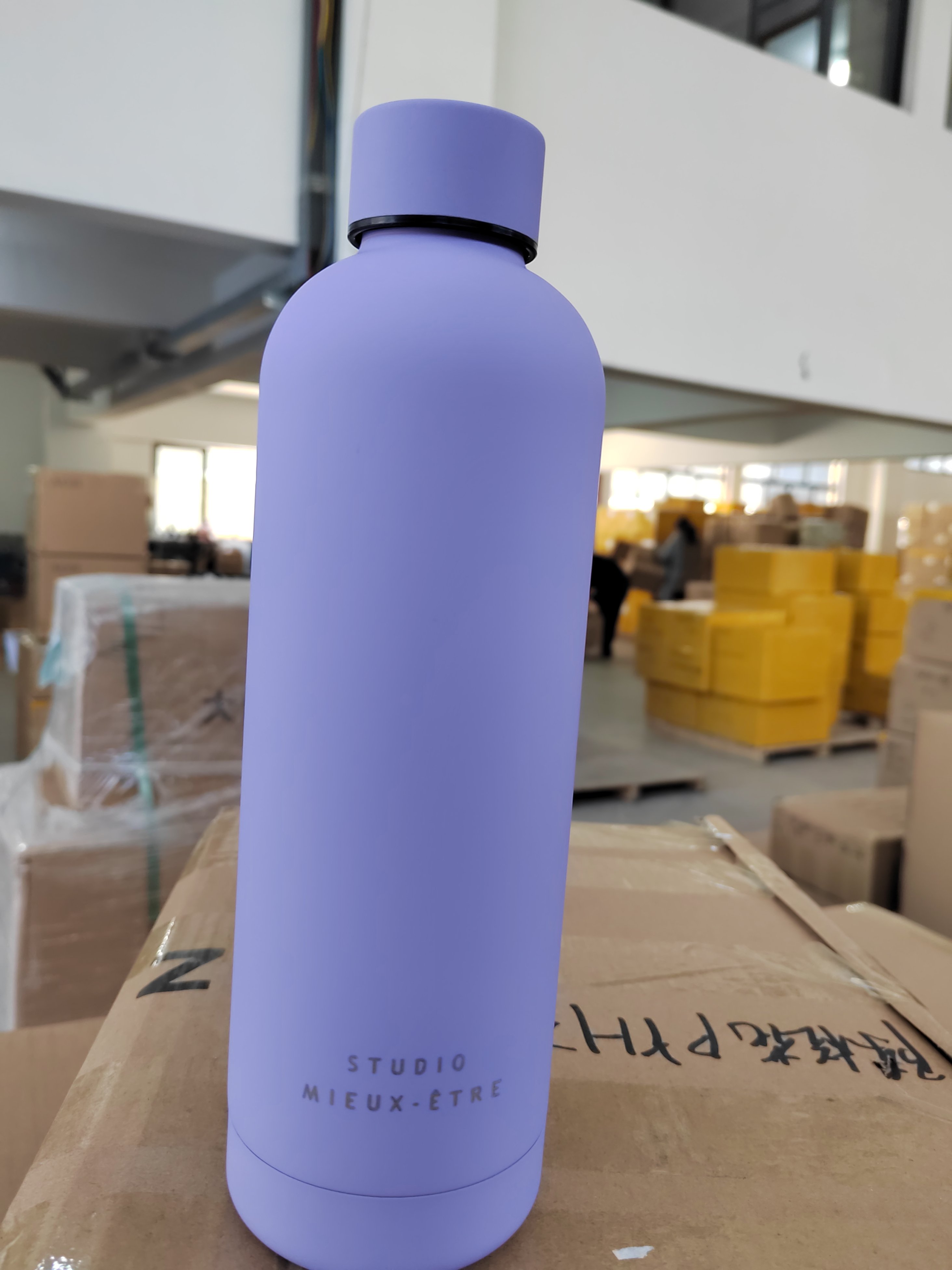 Custom Logo Water Bottle 350ml 500ml 750ml 1000ml Small Mouth Factory Sports Stainless Steel Vacuum Cup Insulated Drink Bottle