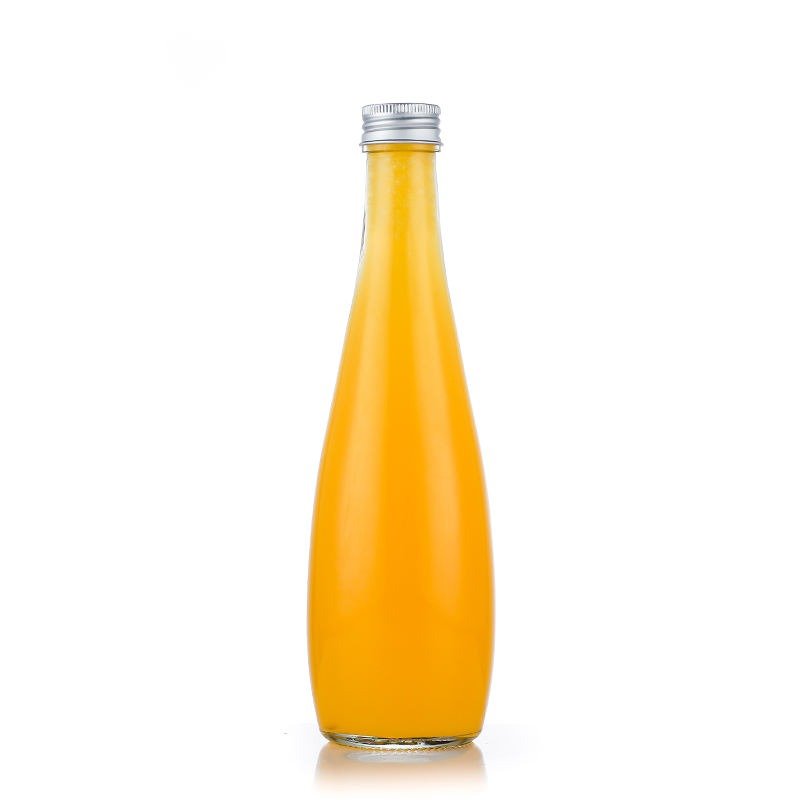 Durable Eco Friendly Reusable Glass Beverage Bottles For Juice Smoothies