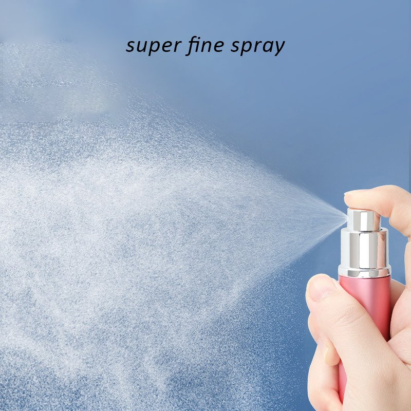 Travel refillable perfume bottle glass spray portable mini refillable 5ML Perfume Atomiser Perfume Atomizer Bottle Refillable