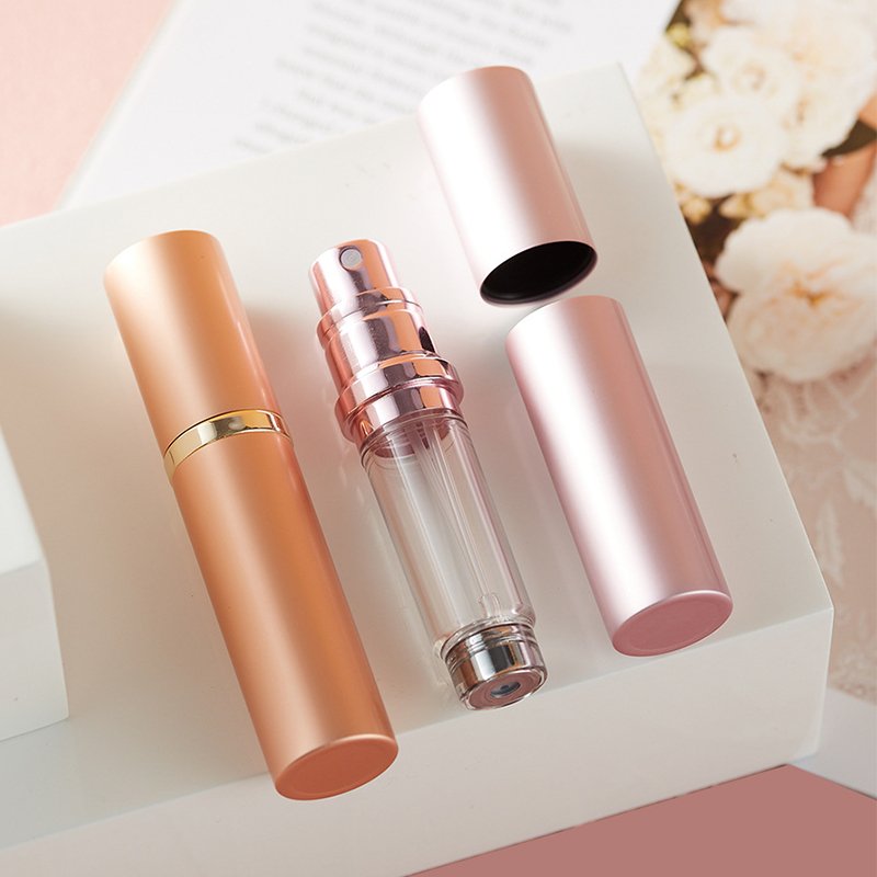 Travel refillable perfume bottle glass spray portable mini refillable 5ML Perfume Atomiser Perfume Atomizer Bottle Refillable