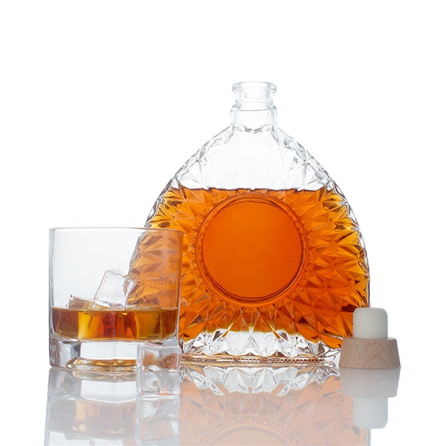customized logo 700 ml 750 ml cachaca XO spirits liquor glass bottles